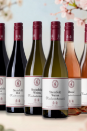 Foto Flaschen Weinpaket Fruehling