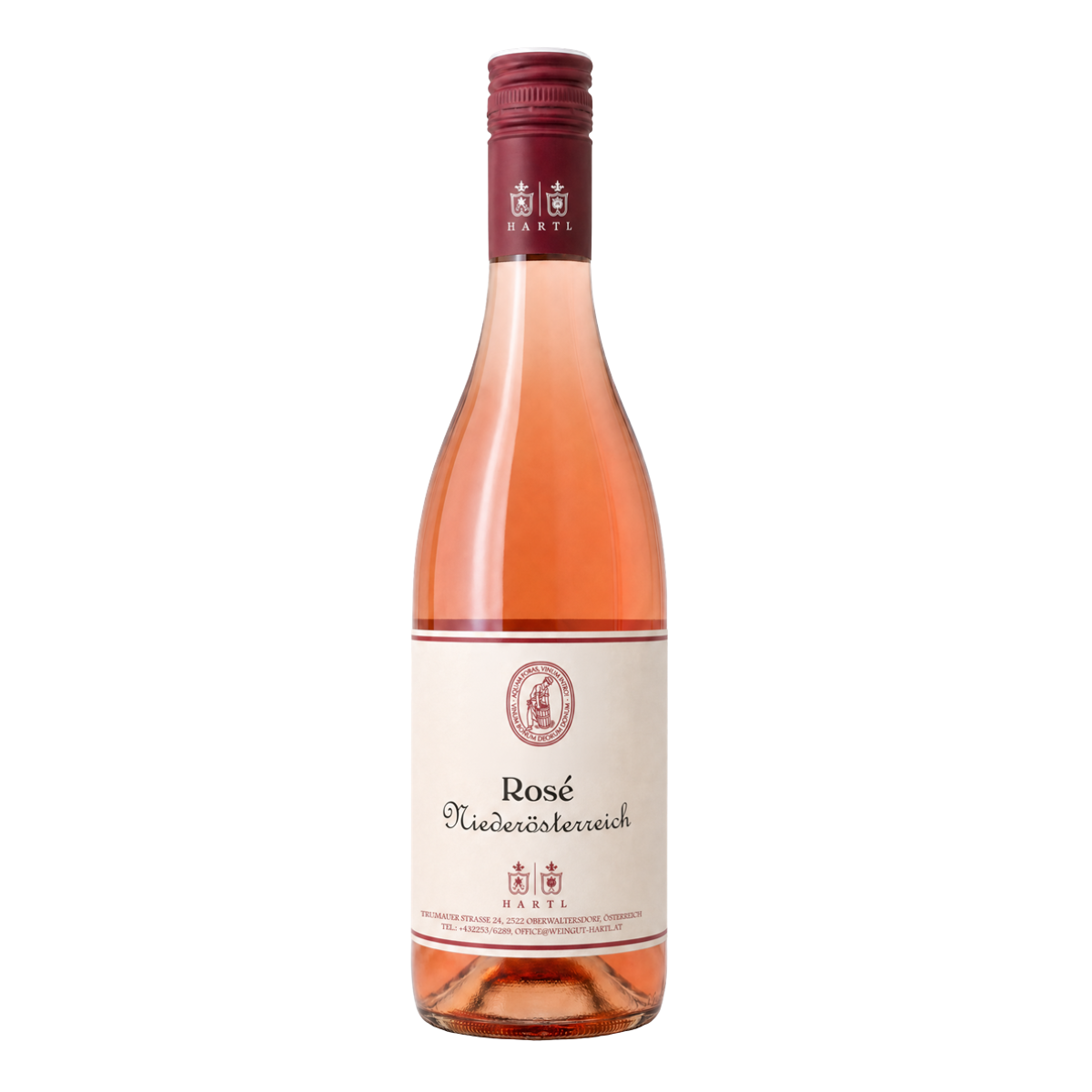 Foto Flasche Weingut Hartl Rosé